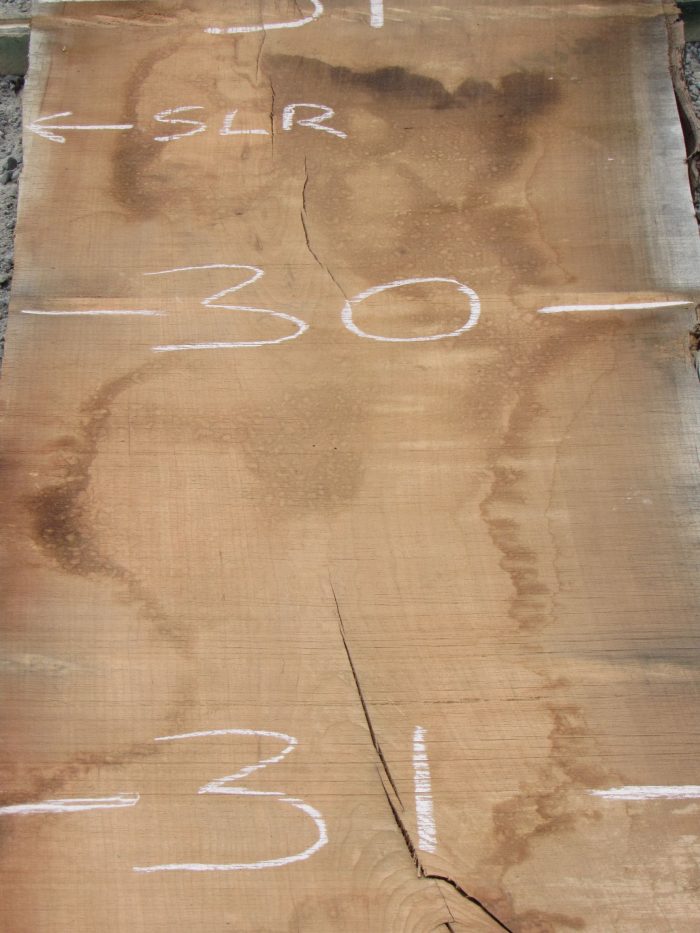 Cherry Live Edge Slab 182E