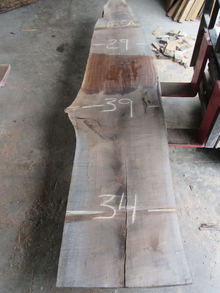 Walnut Live Edge Slab 185A for sale in Xenia, Ohio